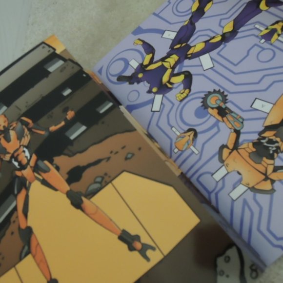 Robot Battle Paper Action Figures Dover Paper Dolls Paperback 2012 by Ted Rechli - Picture 2 of 4